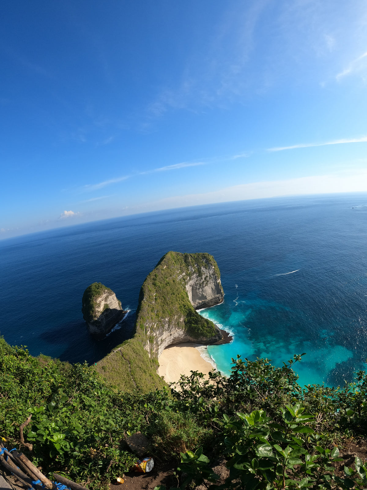 Clifftop view on Nusa Penida, Bali