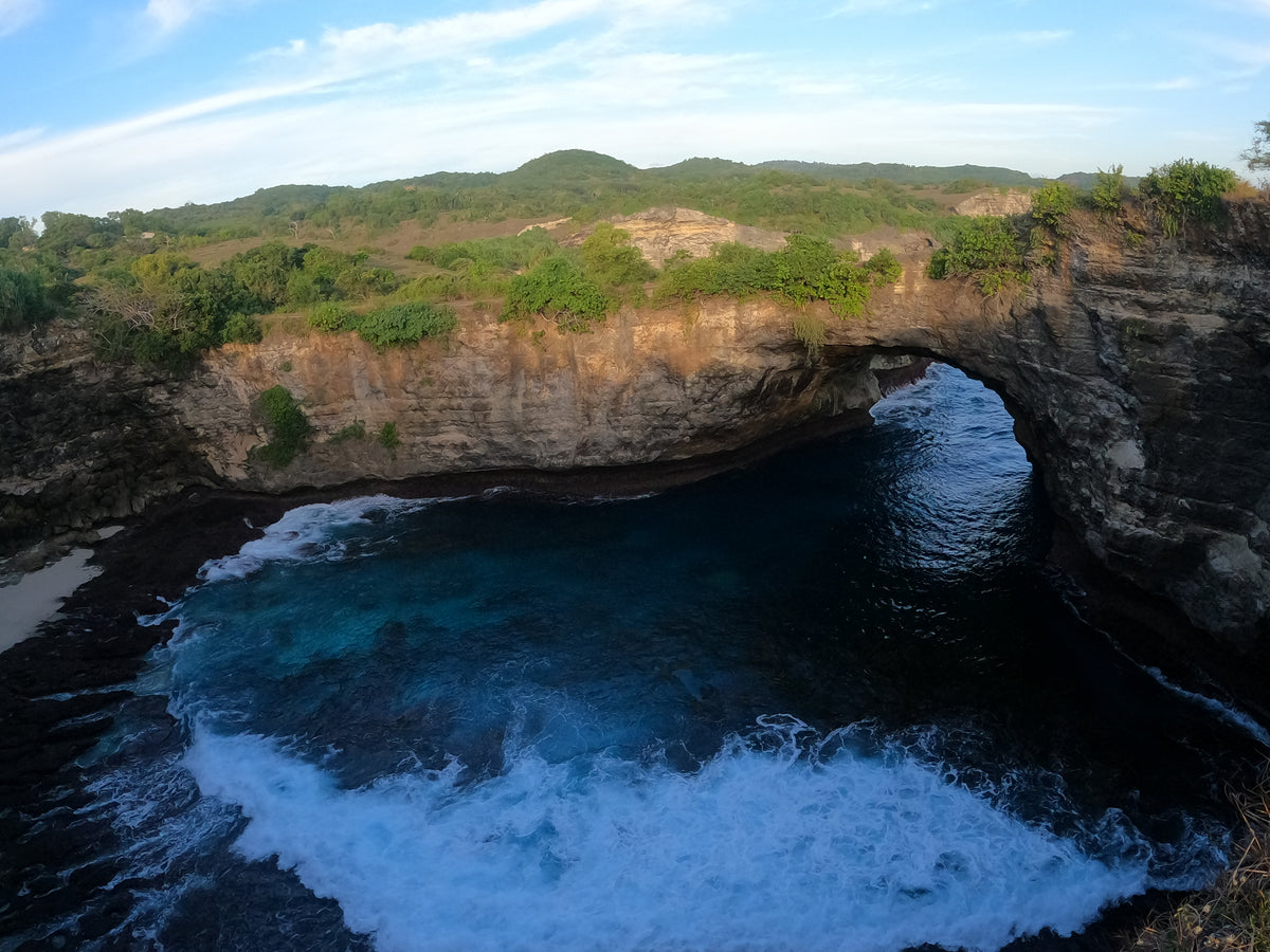 Coastline of Nusa Penida, Bali