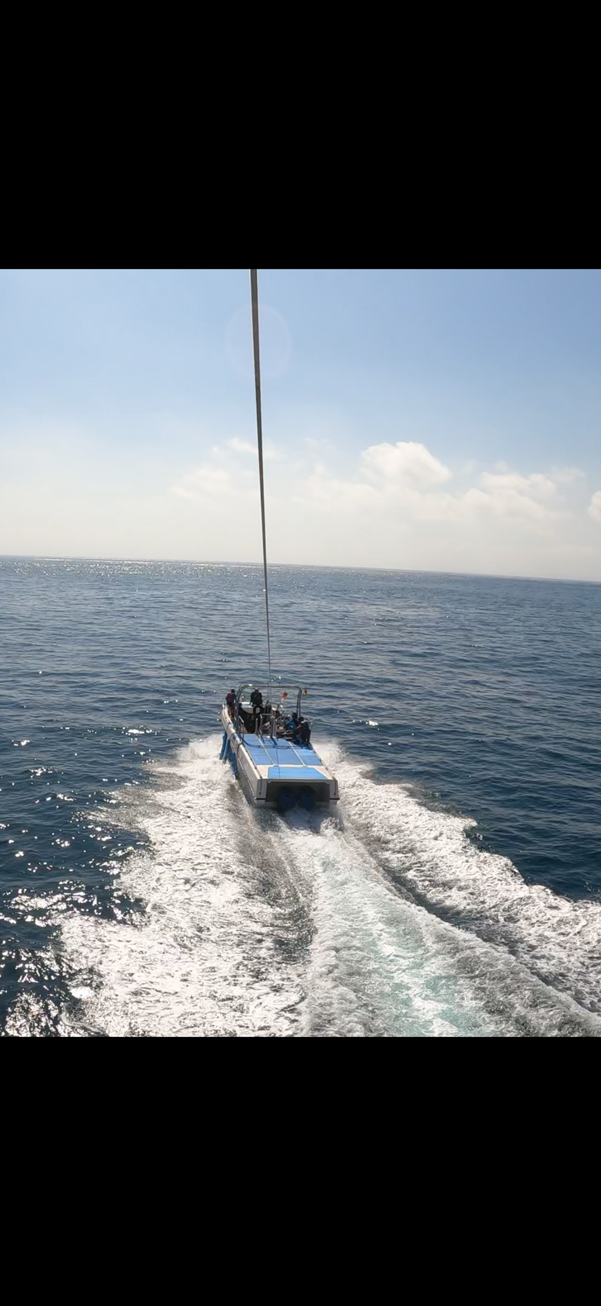 Parasailing at Nusa Dua, Bali